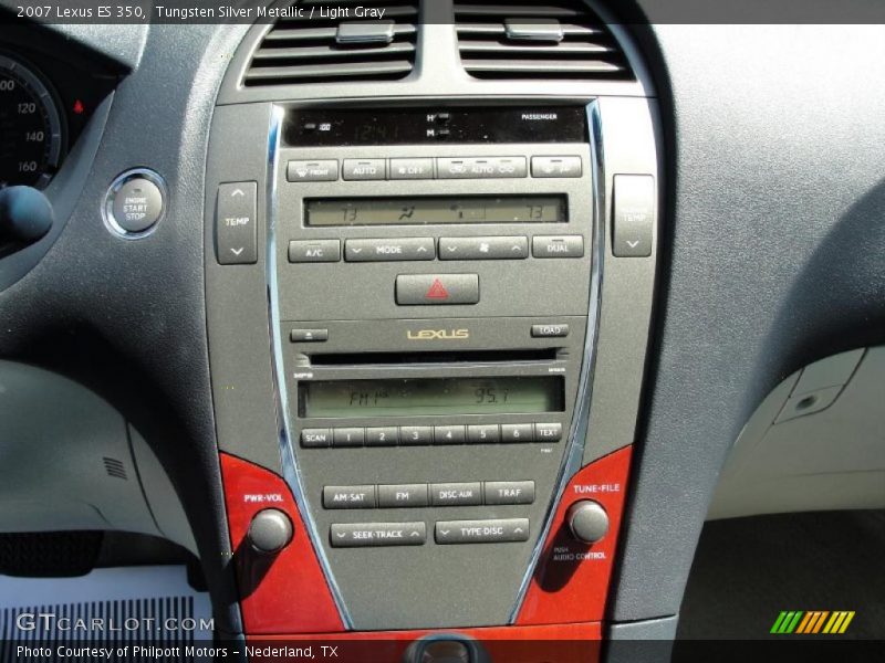Tungsten Silver Metallic / Light Gray 2007 Lexus ES 350