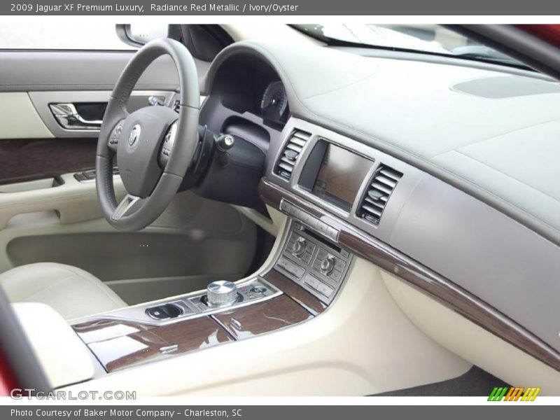 Radiance Red Metallic / Ivory/Oyster 2009 Jaguar XF Premium Luxury