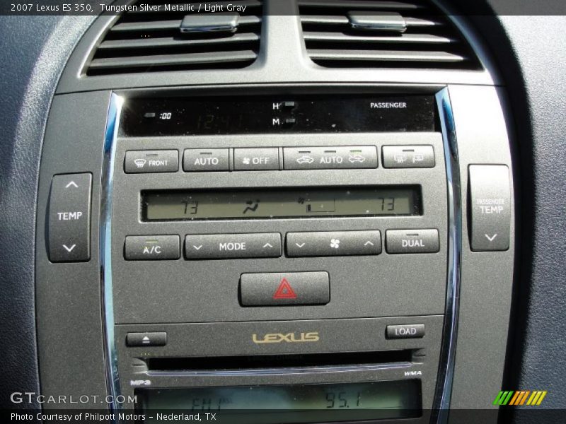 Tungsten Silver Metallic / Light Gray 2007 Lexus ES 350