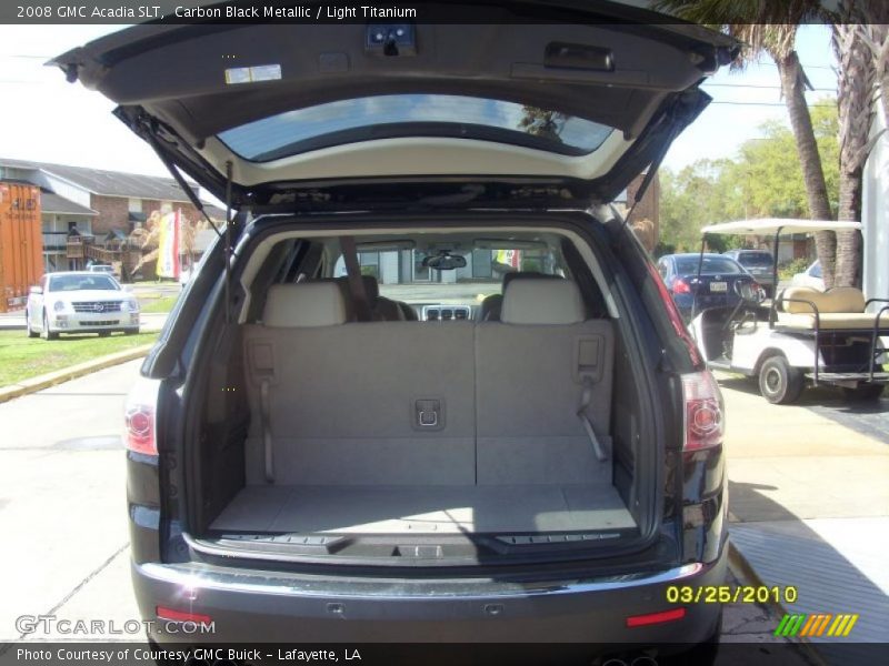 Carbon Black Metallic / Light Titanium 2008 GMC Acadia SLT