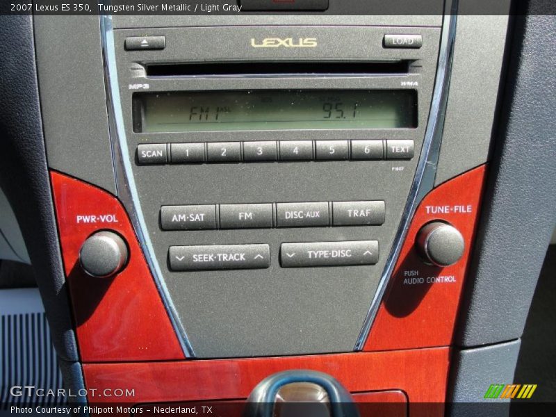 Tungsten Silver Metallic / Light Gray 2007 Lexus ES 350