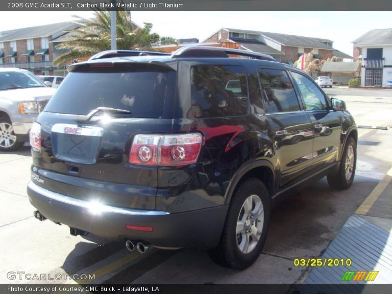 Carbon Black Metallic / Light Titanium 2008 GMC Acadia SLT