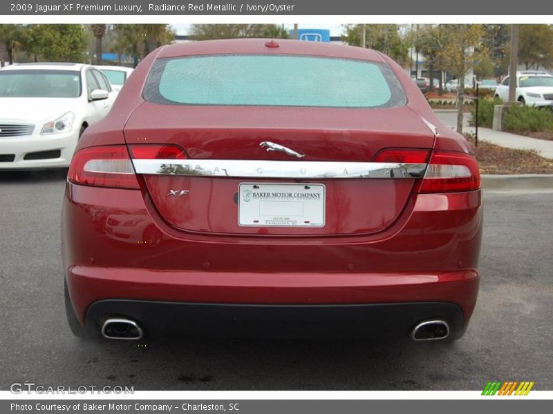 Radiance Red Metallic / Ivory/Oyster 2009 Jaguar XF Premium Luxury