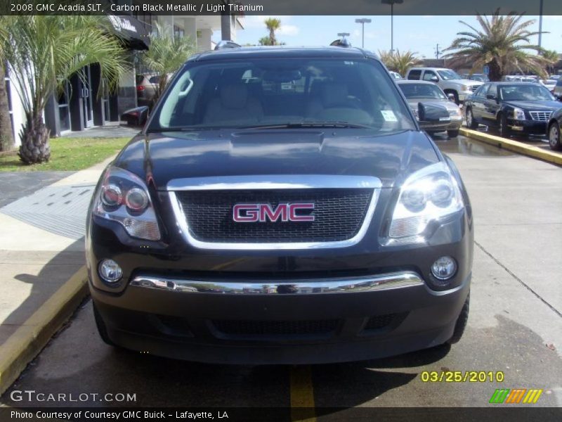 Carbon Black Metallic / Light Titanium 2008 GMC Acadia SLT