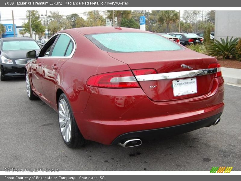 Radiance Red Metallic / Ivory/Oyster 2009 Jaguar XF Premium Luxury