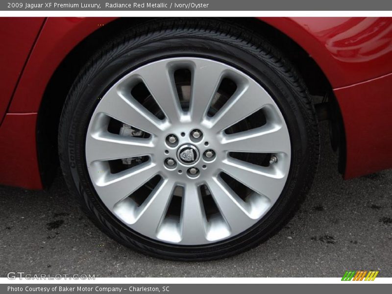 Radiance Red Metallic / Ivory/Oyster 2009 Jaguar XF Premium Luxury