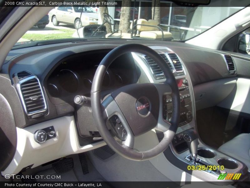 Carbon Black Metallic / Light Titanium 2008 GMC Acadia SLT