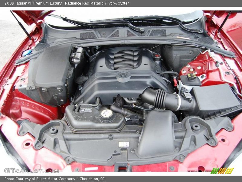 Radiance Red Metallic / Ivory/Oyster 2009 Jaguar XF Premium Luxury