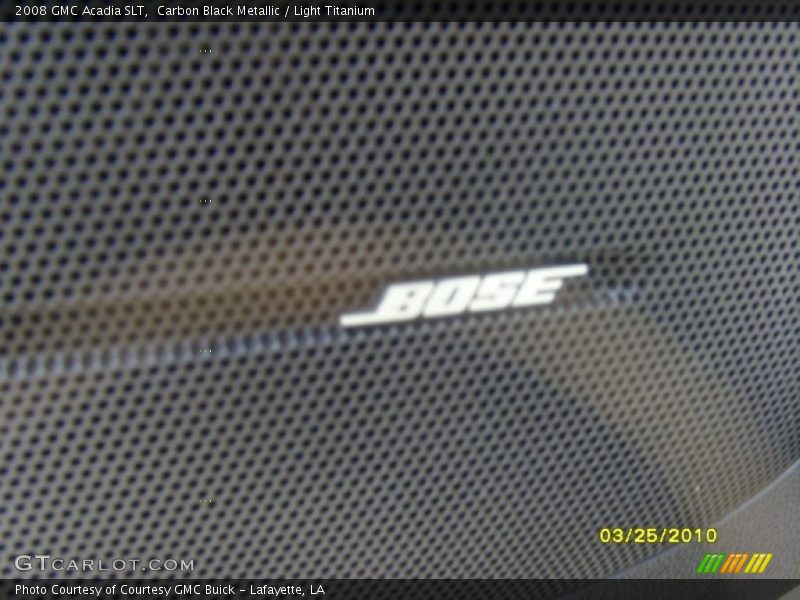 Carbon Black Metallic / Light Titanium 2008 GMC Acadia SLT