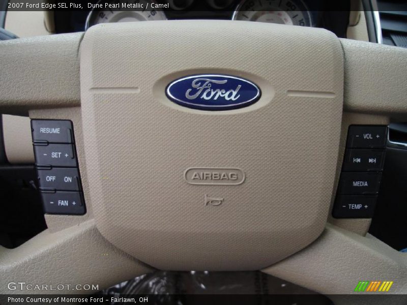 Dune Pearl Metallic / Camel 2007 Ford Edge SEL Plus