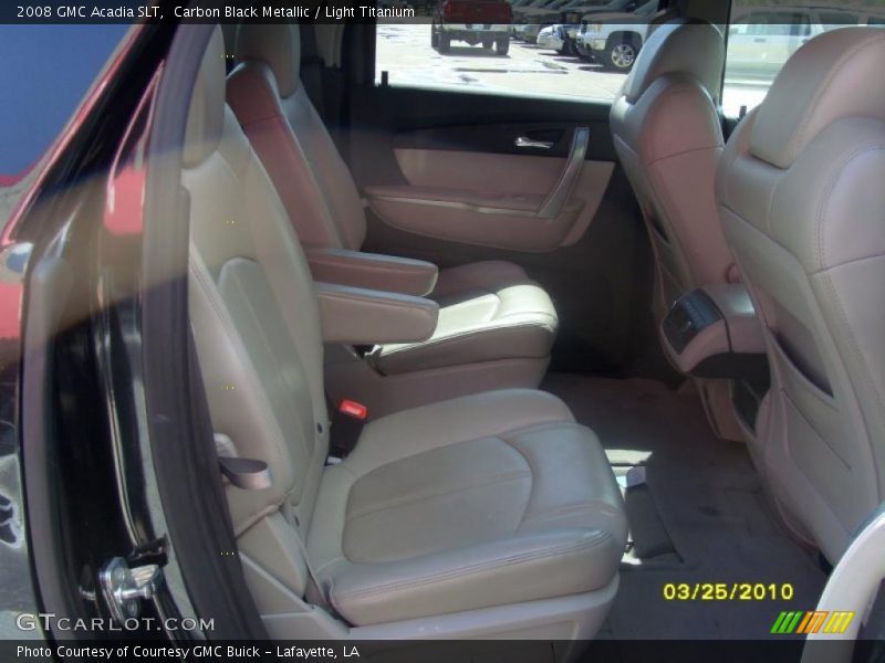 Carbon Black Metallic / Light Titanium 2008 GMC Acadia SLT