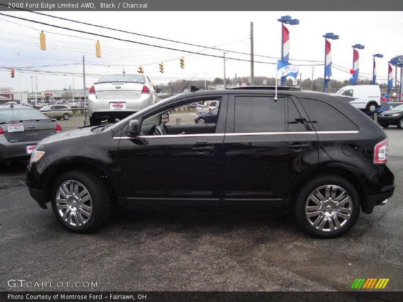 Black / Charcoal 2008 Ford Edge Limited AWD