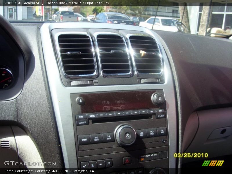 Carbon Black Metallic / Light Titanium 2008 GMC Acadia SLT