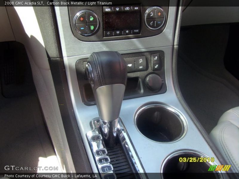 Carbon Black Metallic / Light Titanium 2008 GMC Acadia SLT