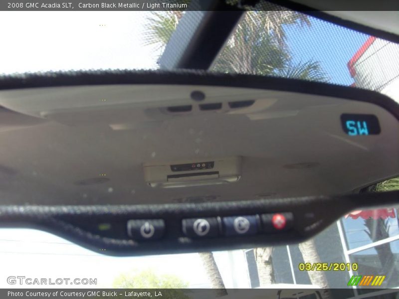 Carbon Black Metallic / Light Titanium 2008 GMC Acadia SLT