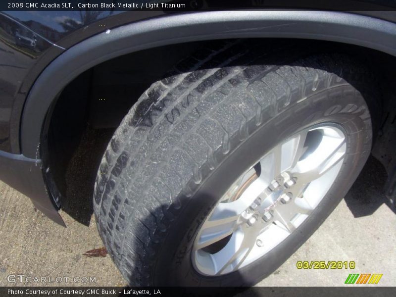 Carbon Black Metallic / Light Titanium 2008 GMC Acadia SLT
