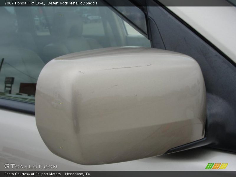 Desert Rock Metallic / Saddle 2007 Honda Pilot EX-L