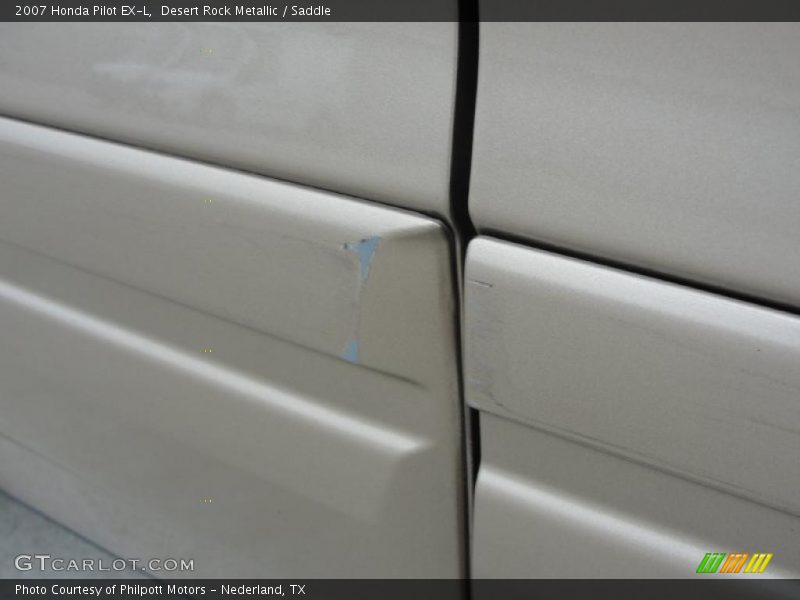 Desert Rock Metallic / Saddle 2007 Honda Pilot EX-L