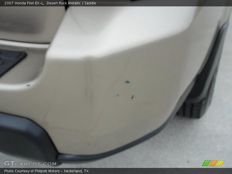 Desert Rock Metallic / Saddle 2007 Honda Pilot EX-L