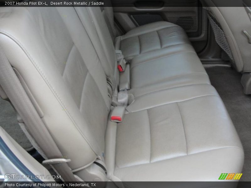 Desert Rock Metallic / Saddle 2007 Honda Pilot EX-L