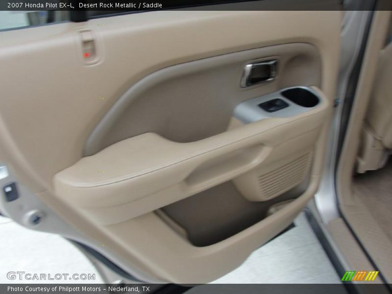 Desert Rock Metallic / Saddle 2007 Honda Pilot EX-L
