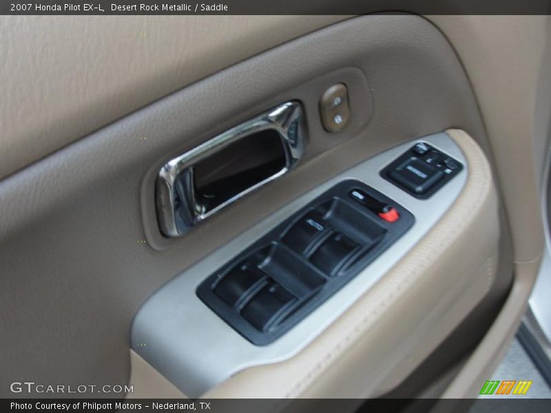 Desert Rock Metallic / Saddle 2007 Honda Pilot EX-L