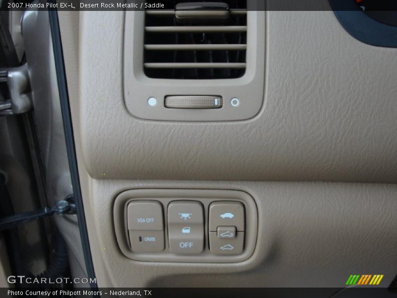 Desert Rock Metallic / Saddle 2007 Honda Pilot EX-L