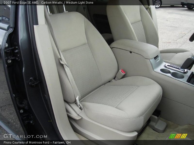 Carbon Metallic / Medium Light Stone 2007 Ford Edge SE AWD