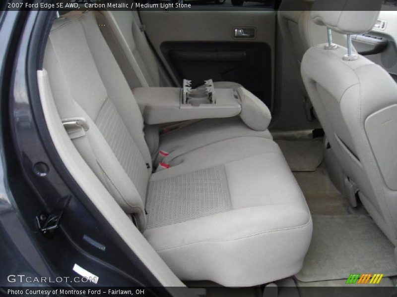 Carbon Metallic / Medium Light Stone 2007 Ford Edge SE AWD