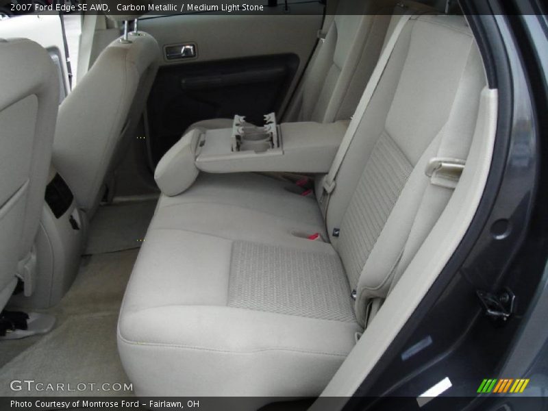 Carbon Metallic / Medium Light Stone 2007 Ford Edge SE AWD