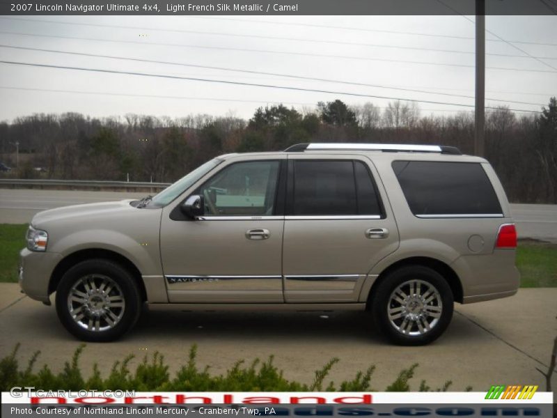 Light French Silk Metallic / Camel 2007 Lincoln Navigator Ultimate 4x4
