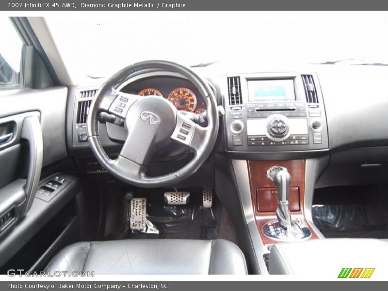 Diamond Graphite Metallic / Graphite 2007 Infiniti FX 45 AWD