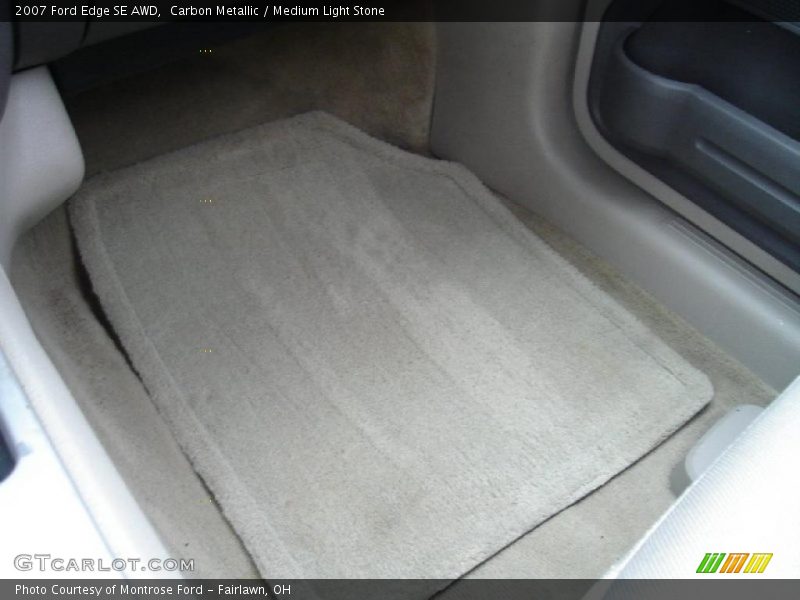 Carbon Metallic / Medium Light Stone 2007 Ford Edge SE AWD