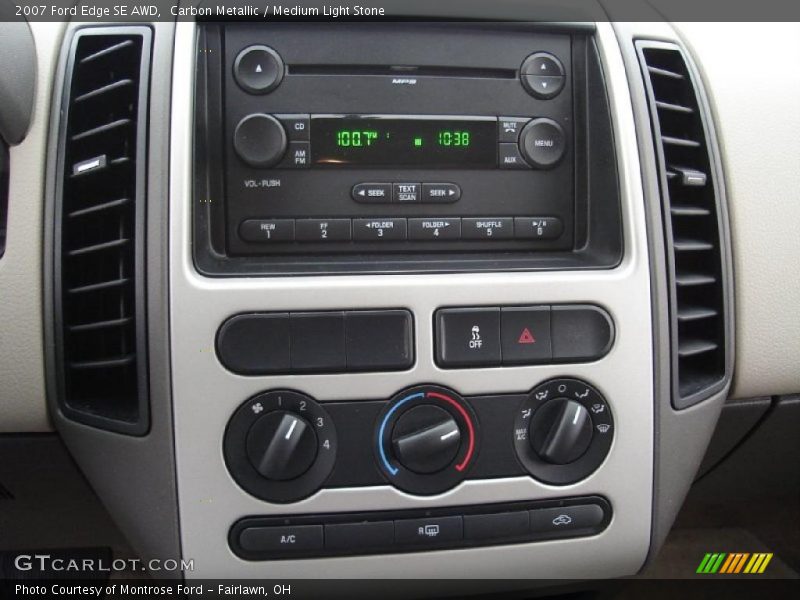 Carbon Metallic / Medium Light Stone 2007 Ford Edge SE AWD