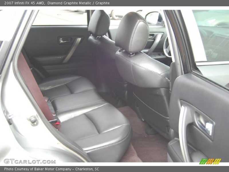 Diamond Graphite Metallic / Graphite 2007 Infiniti FX 45 AWD