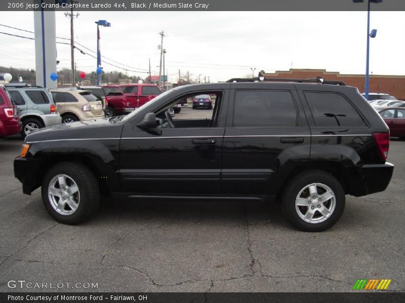 Black / Medium Slate Gray 2006 Jeep Grand Cherokee Laredo 4x4