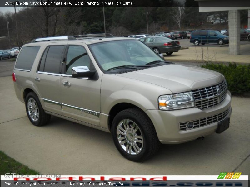 Light French Silk Metallic / Camel 2007 Lincoln Navigator Ultimate 4x4