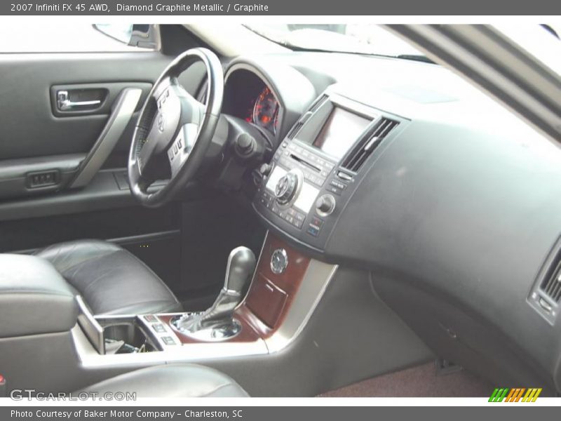 Diamond Graphite Metallic / Graphite 2007 Infiniti FX 45 AWD