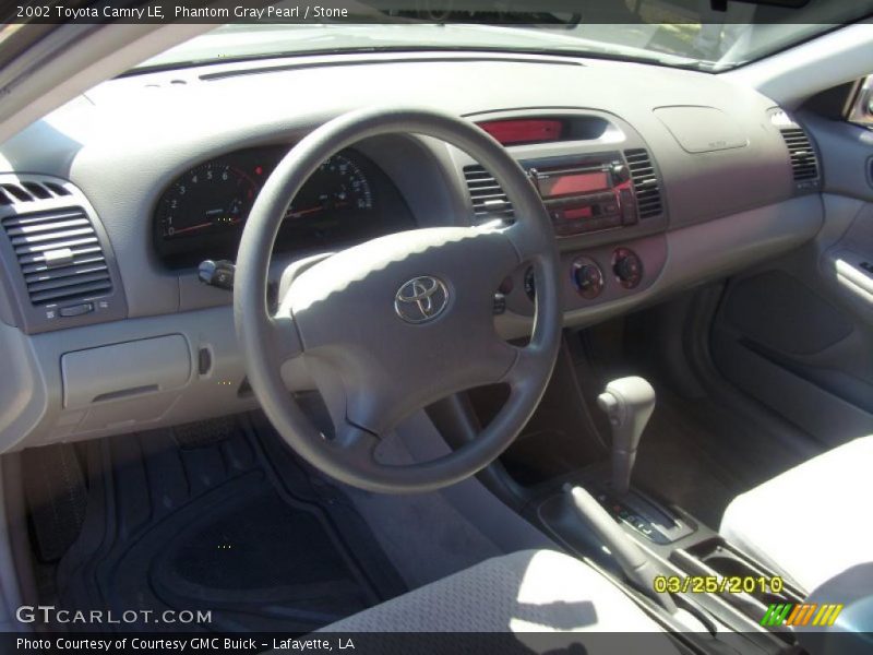 Phantom Gray Pearl / Stone 2002 Toyota Camry LE