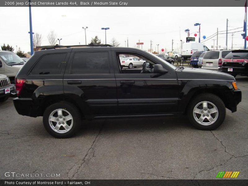 Black / Medium Slate Gray 2006 Jeep Grand Cherokee Laredo 4x4