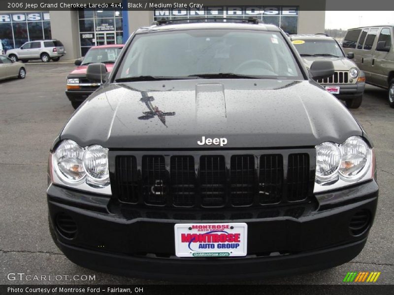 Black / Medium Slate Gray 2006 Jeep Grand Cherokee Laredo 4x4