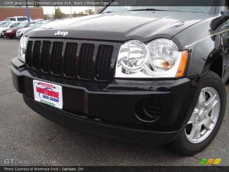 Black / Medium Slate Gray 2006 Jeep Grand Cherokee Laredo 4x4