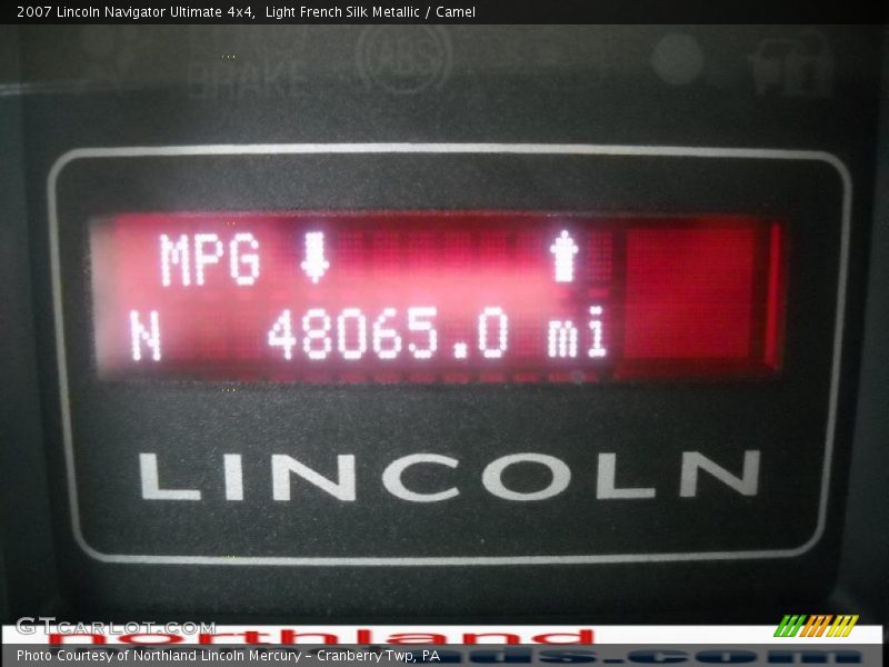 Light French Silk Metallic / Camel 2007 Lincoln Navigator Ultimate 4x4