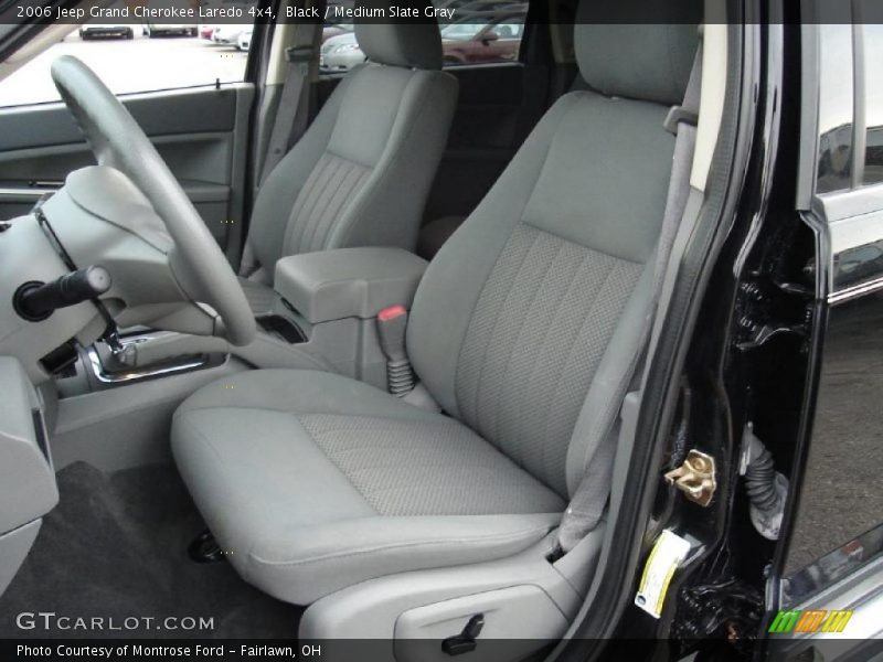 Black / Medium Slate Gray 2006 Jeep Grand Cherokee Laredo 4x4
