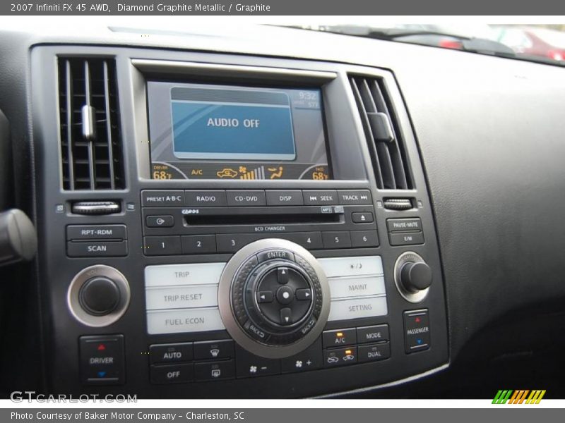 Diamond Graphite Metallic / Graphite 2007 Infiniti FX 45 AWD
