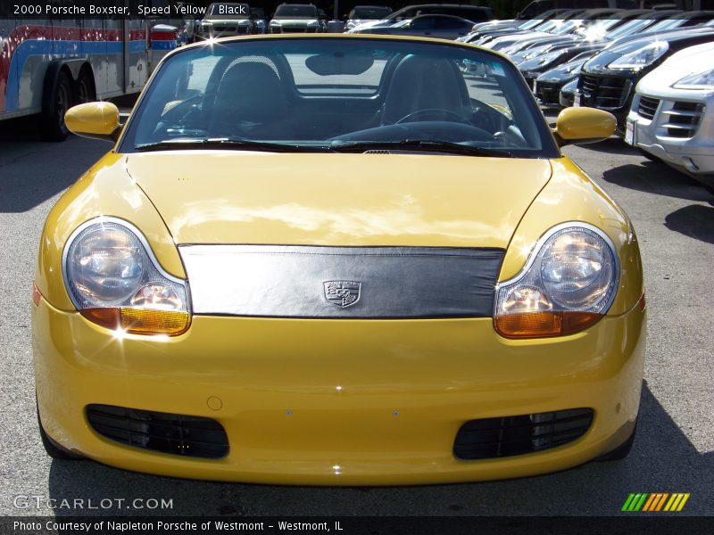 Speed Yellow / Black 2000 Porsche Boxster