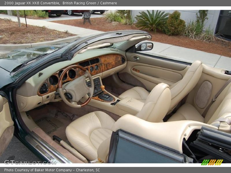 British Racing Green / Cashmere 2000 Jaguar XK XK8 Convertible