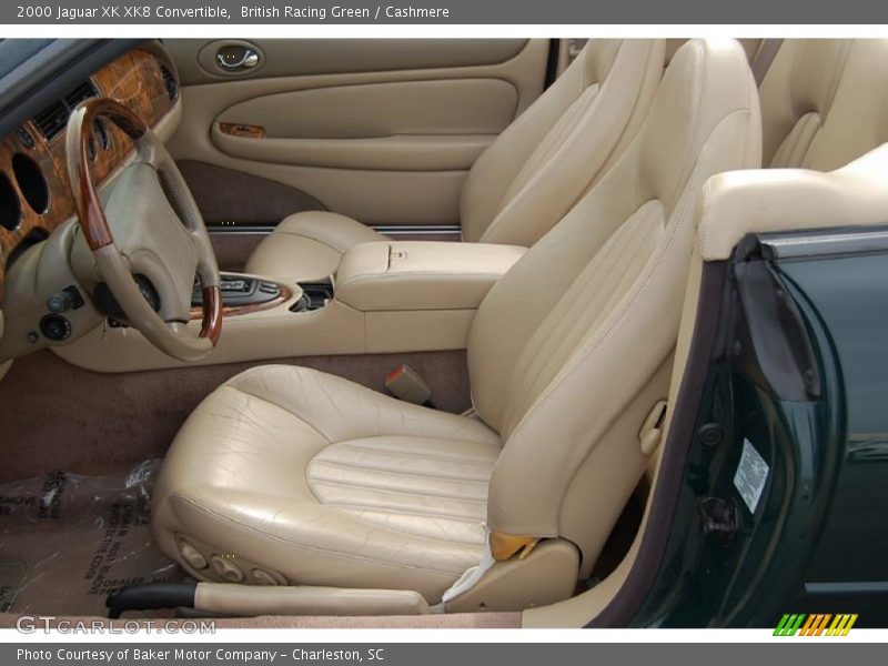 British Racing Green / Cashmere 2000 Jaguar XK XK8 Convertible