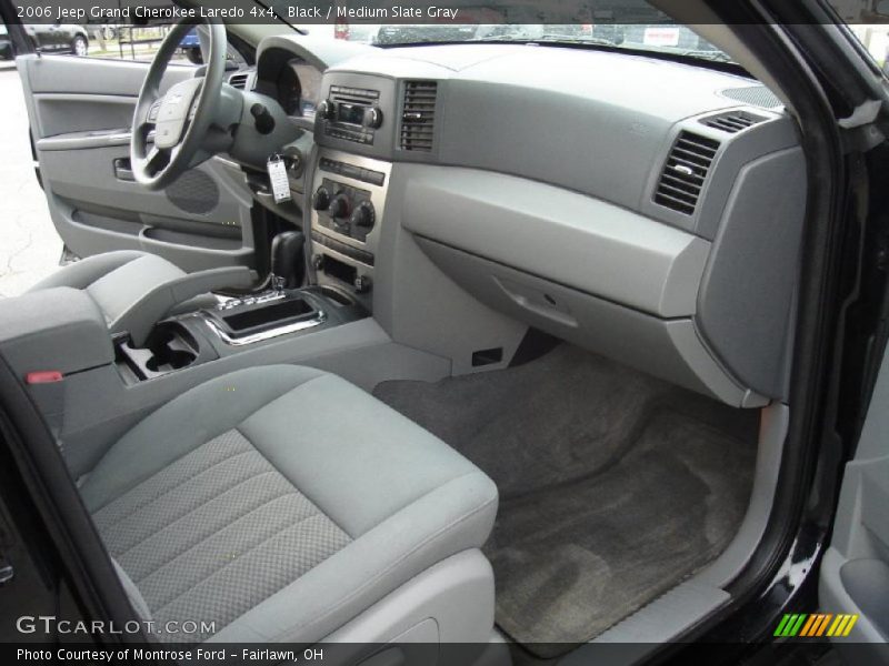 Black / Medium Slate Gray 2006 Jeep Grand Cherokee Laredo 4x4