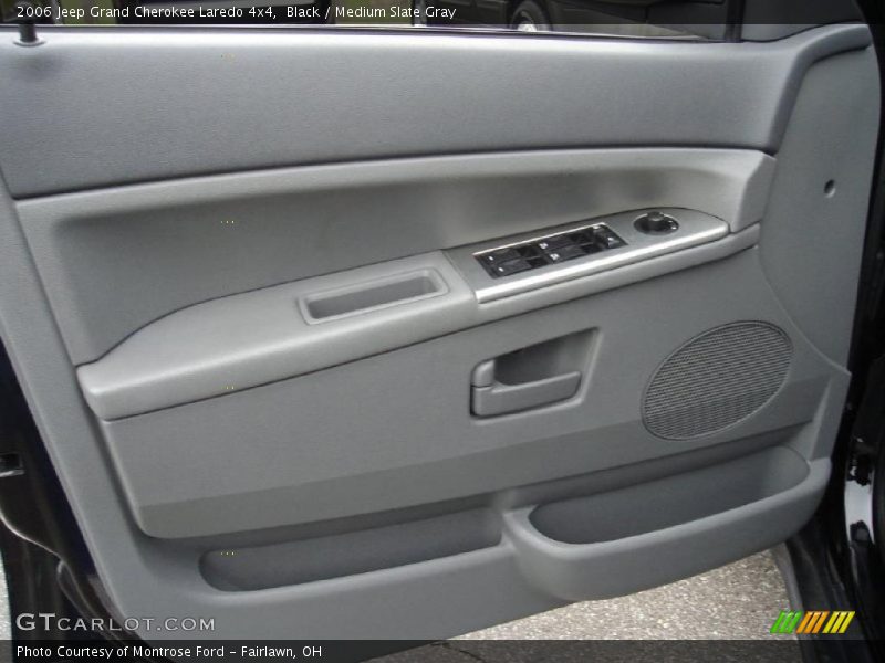 Black / Medium Slate Gray 2006 Jeep Grand Cherokee Laredo 4x4